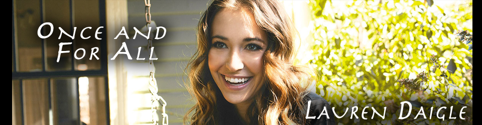 lauren daigle once and for all chords